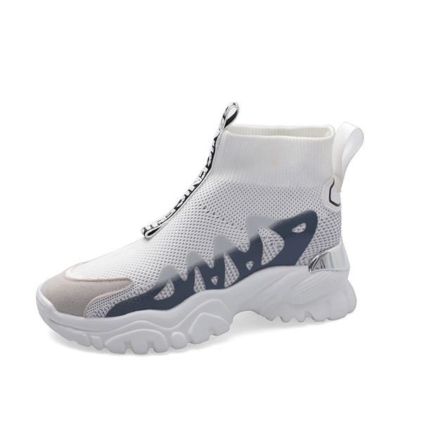 Νέο μοντέλο γυναικεία αθλητικά παπούτσια με τραχιά σόλα