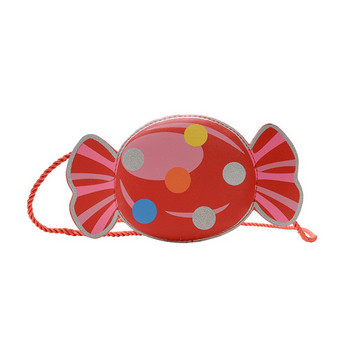 Детска чанта във формата на бонбон 