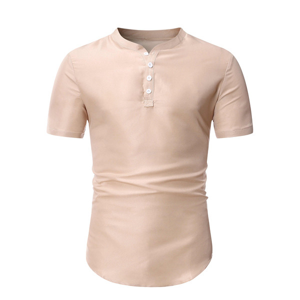 Praegune meeste nööpide ja lühikeste varrukatega pluus