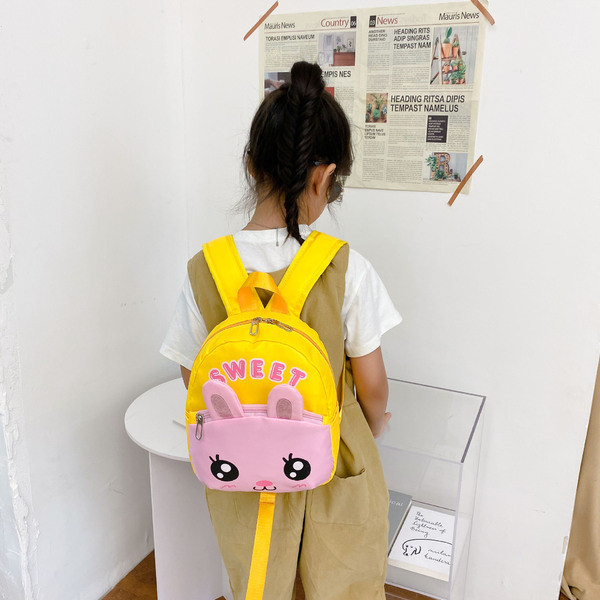 Laste igapäevane aplikatsiooniga seljakott tüdrukutele