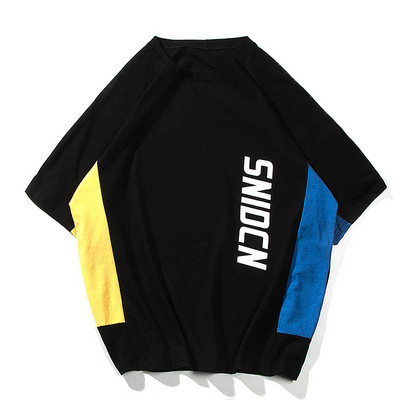 Καλοκαιρινό μπλουζάκι για άντρες με επιγραφές