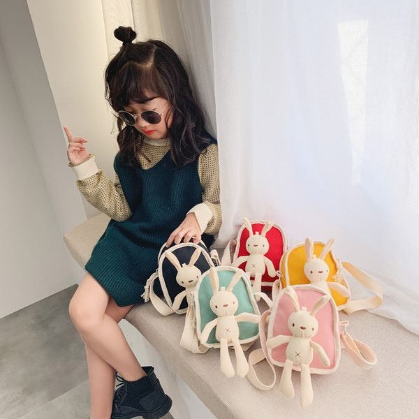 Laste seljakott 3D jänesega