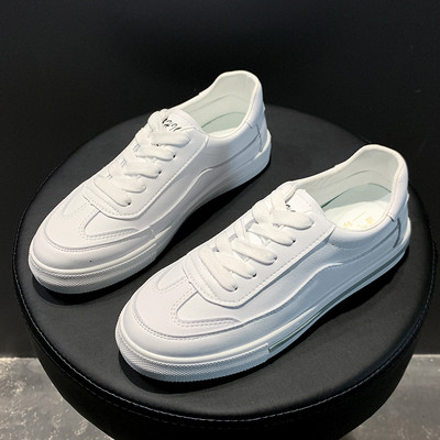 Modern női tornacipő műbőrből - lapos talp