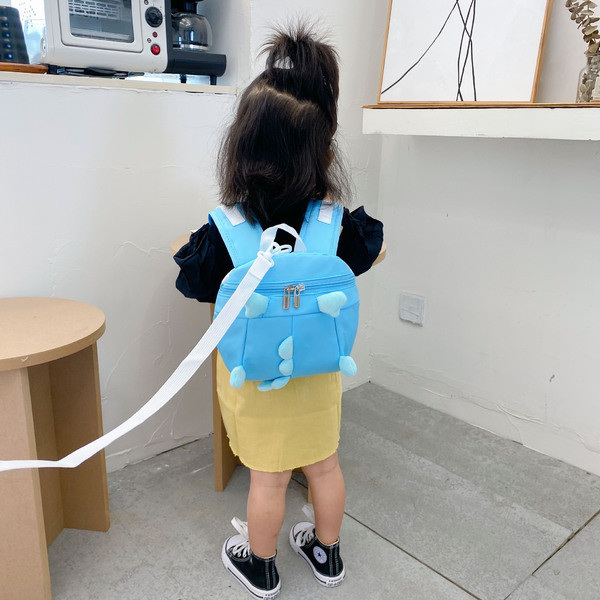 3D elementidega igapäevane laste seljakott