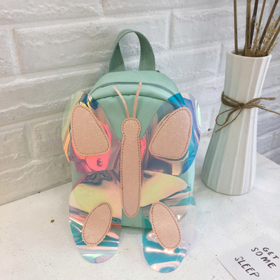 Modern gyerek hátizsák lányoknak pillangóval