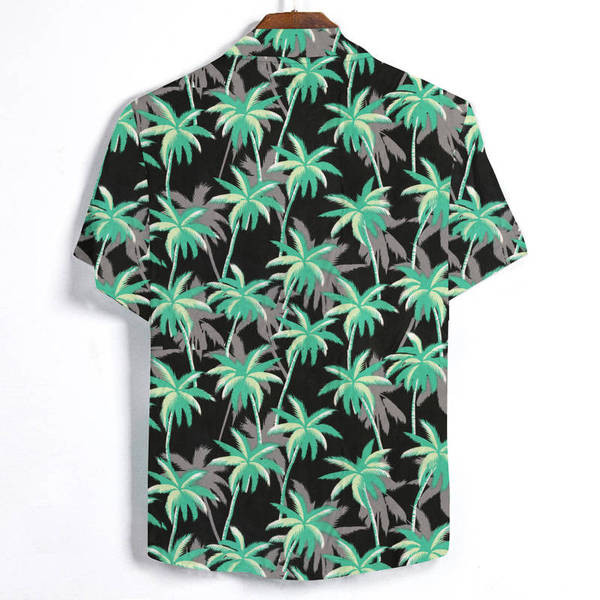 Muška ležerna košulja kratkih rukava cvjetnog uzorka