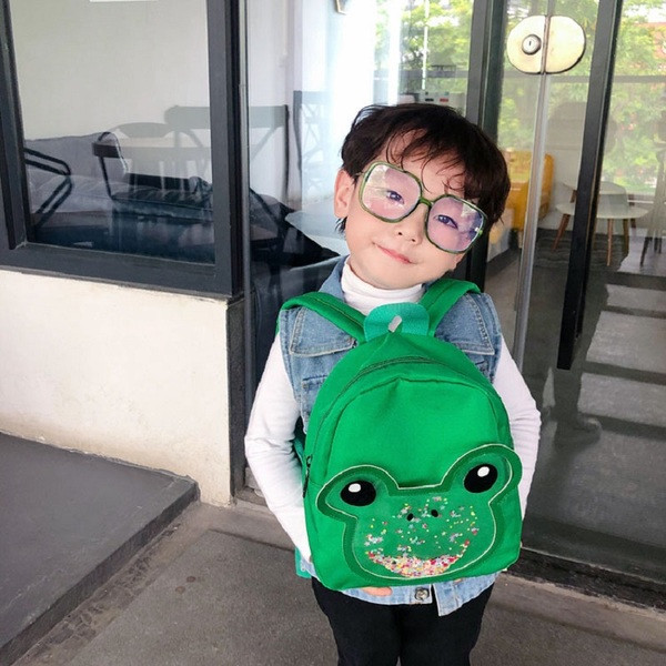 Modern gyermek textil hátizsák lányoknak és fiúknak egyaránt