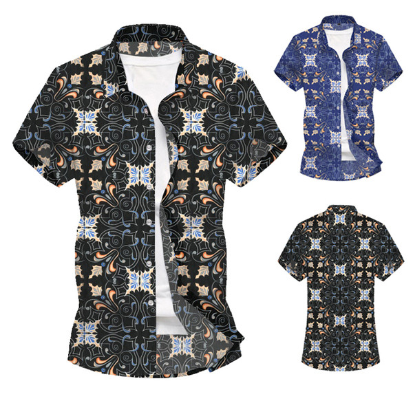 Lühikeste varrukate ja klassikalise kraega meeste särk