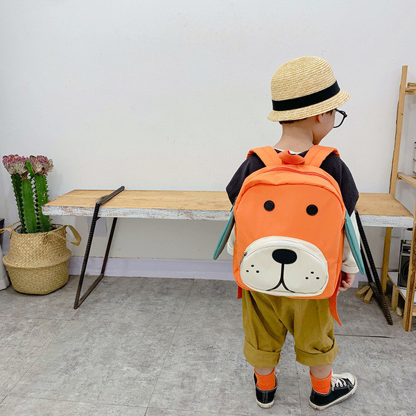 Καθημερινό παιδικό σακίδιο από υφάσματα σε σχήμα σκύλου