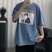 Muška majica s printom u boji - kat