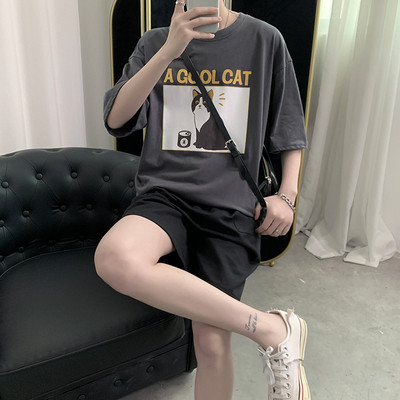 Muška majica s printom u boji - kat