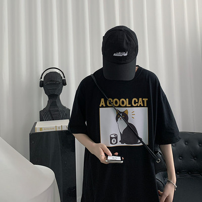 Muška majica s printom u boji - kat