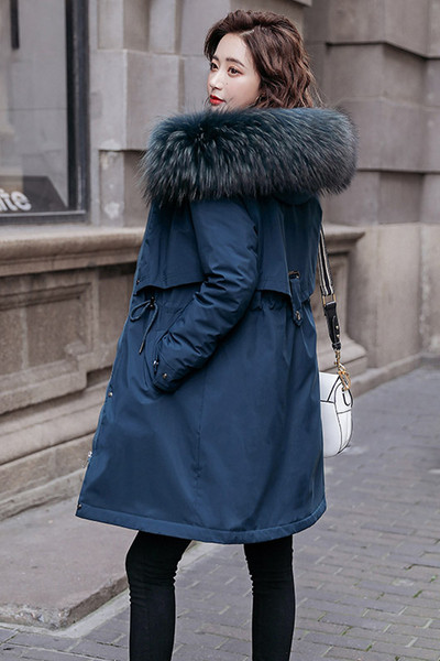 Naiste talveparka jope sule ja mitu kapuutsiga mudelit