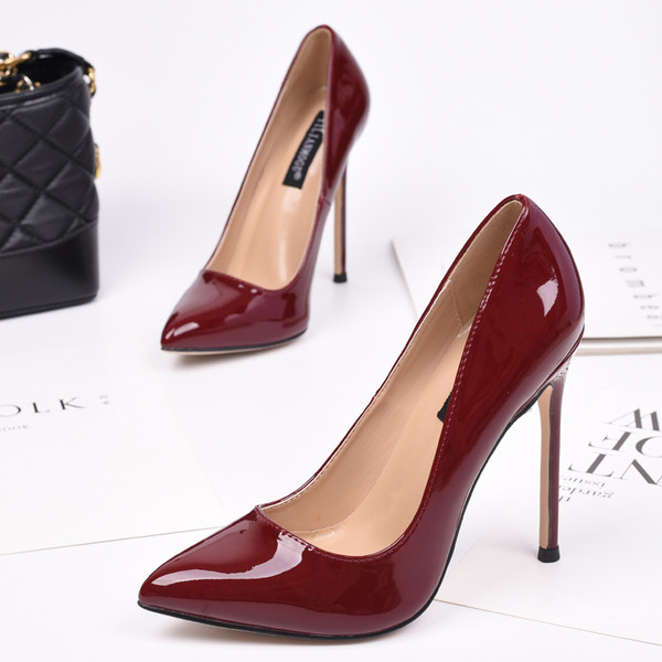 Κομψά γυναικεία ψηλοτάκουνα παπούτσια σε τέσσερα χρώματα