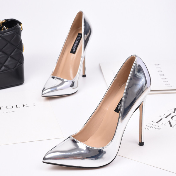 Κομψά γυναικεία ψηλοτάκουνα παπούτσια σε τέσσερα χρώματα