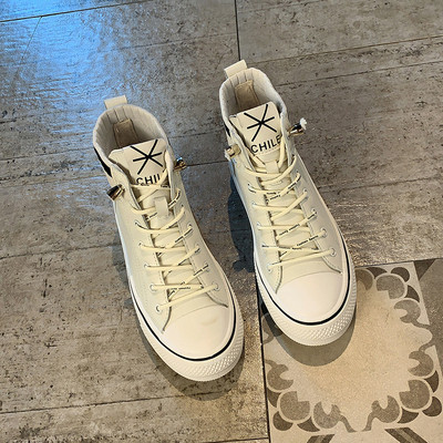 Γυναικεία casual αθλητικά παπούτσια από οικολογικό δέρμα και επίπεδη σόλα