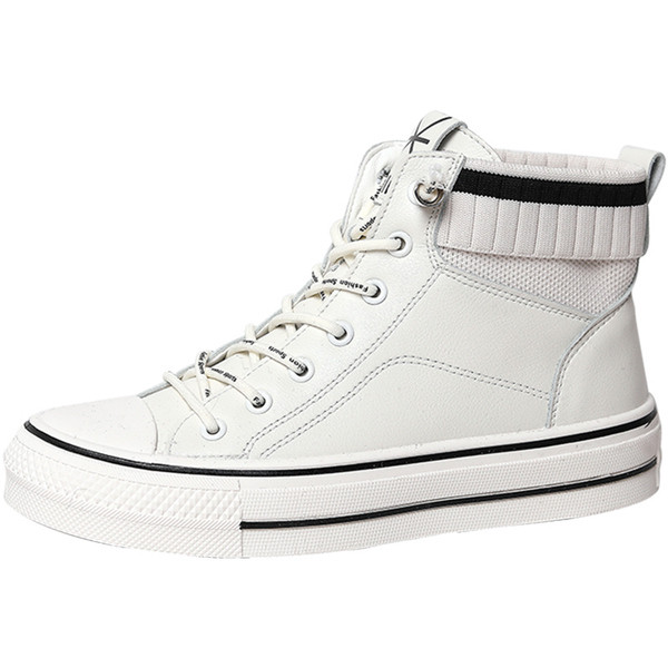 Γυναικεία casual αθλητικά παπούτσια από οικολογικό δέρμα και επίπεδη σόλα