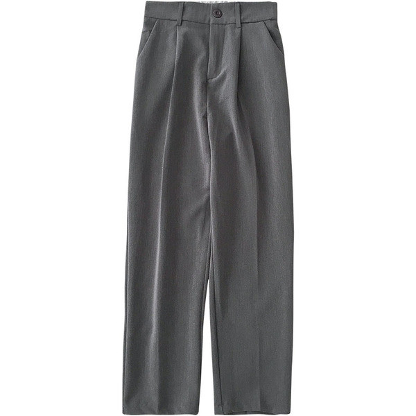 Κομψό γυναικείο ίσιο παντελόνι με ελαστική μέση