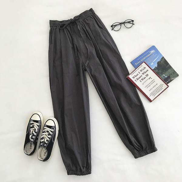 Alkalmi női nadrág rugalmas - széles modellel