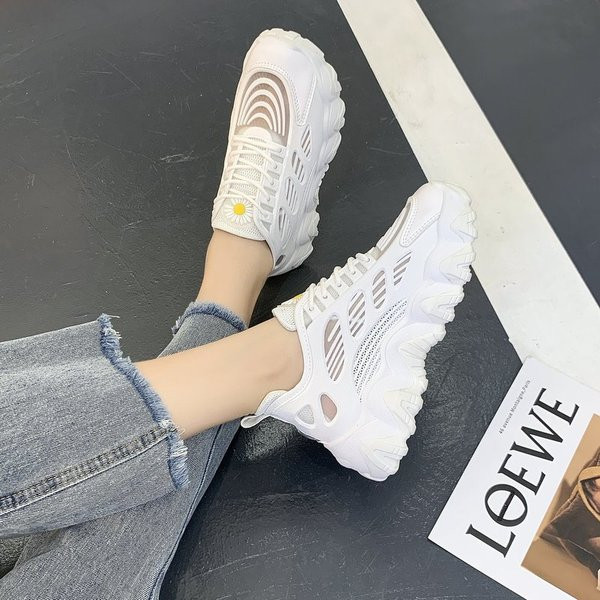 Casual γυναικεία αθλητικά παπούτσια με κέντημα 
