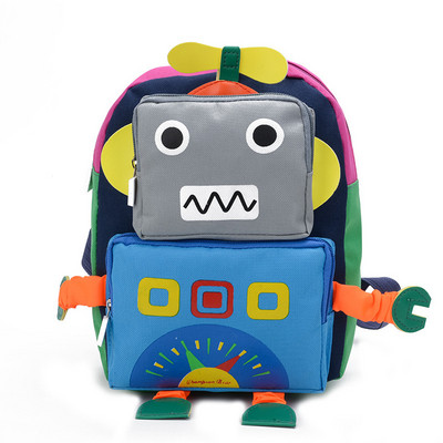 Laste seljakott 3D robotiga