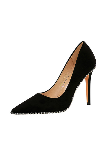 Μοντέρνα γυναικεία παπούτσια με τρουξ- ψηλά τακούνια