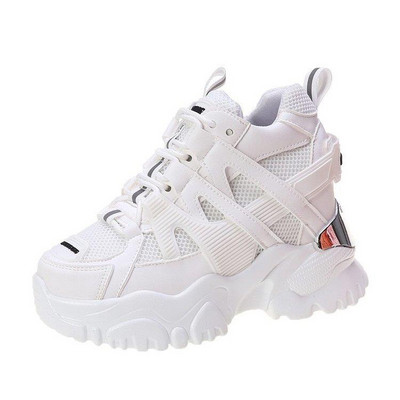 Γυναικεία μοντέρνα αθλητικά παπούτσια με υψηλή πλατφόρμα