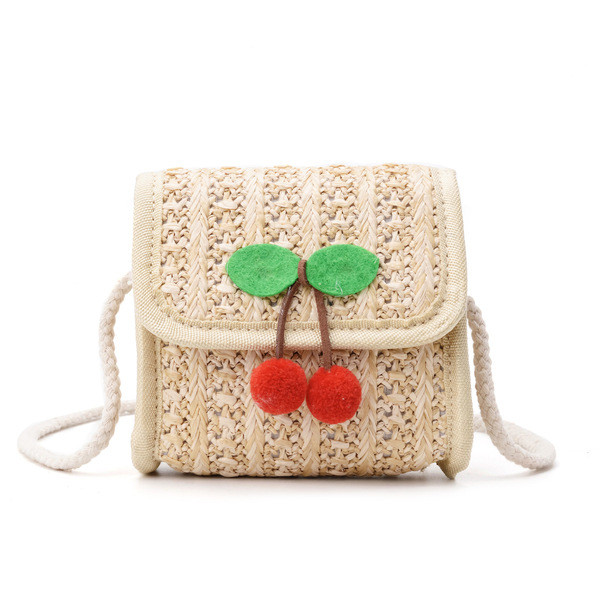 Moderna dječja torba s aplikacijom trešnje