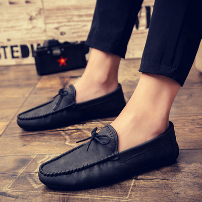 Ökoseemisnahast meeste mokassiinid paeltega