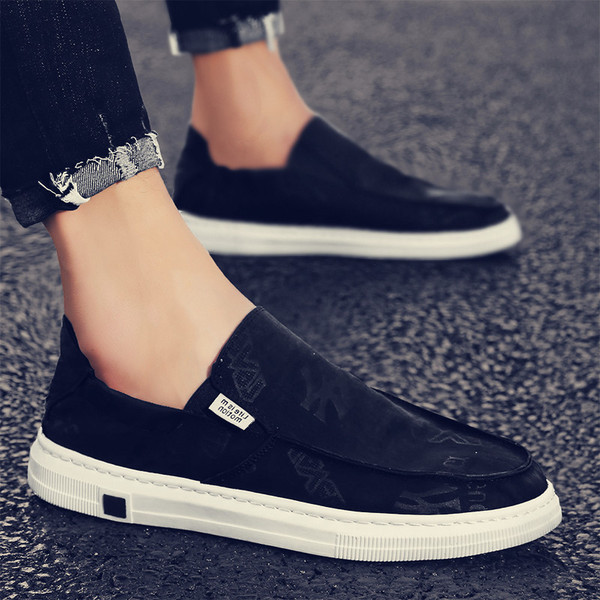 Ανδρικά μοκασίνια  με επίπεδη σόλα