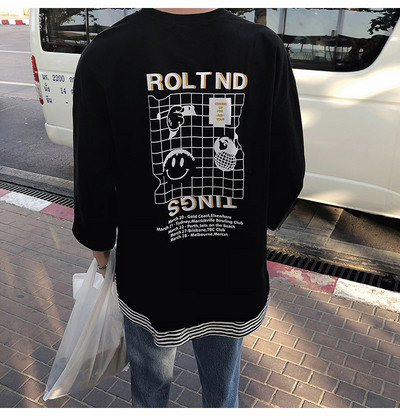 Καλοκαιρινό μπλουζάκι με 3/4 μανίκια και απλικέ