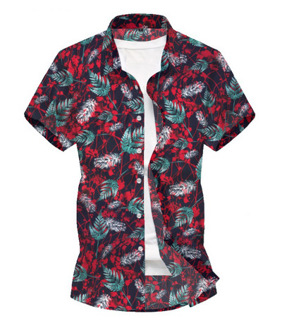 Aktuális férfi ing virágmintával