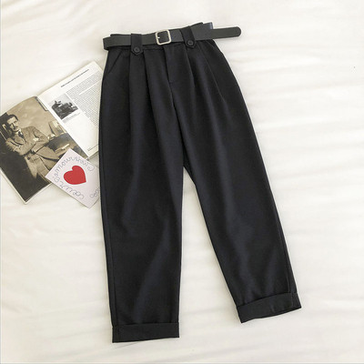 Γυναικείο παντελόνι με τσέπη και ψηλό μοντέλο με ψηλή μέση