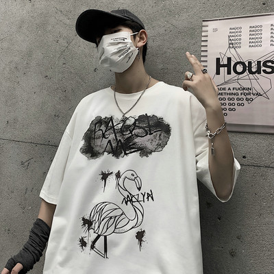 Nyári férfi póló 3/4-es ujjal