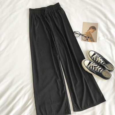 Alkalmi női nadrág rugalmas - széles modellel