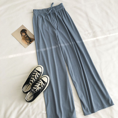 Alkalmi női nadrág rugalmas - széles modellel