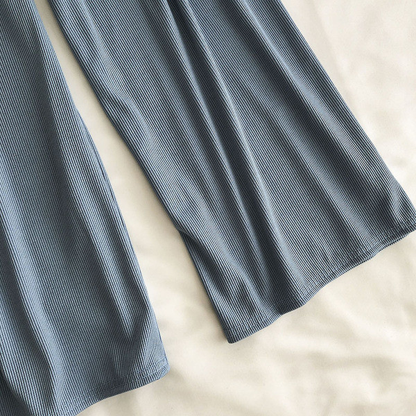 Alkalmi női nadrág rugalmas - széles modellel