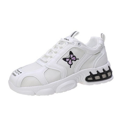 Modern női tornacipő pillangó elemmel