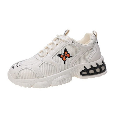 Modern női tornacipő pillangó elemmel