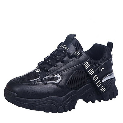 Öko bőrből készült modern női tornacipő