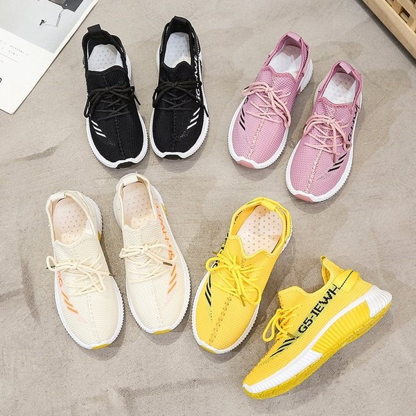 Γυναικεία σπορ και casual αθλητικά παπούτσια με κέντημα