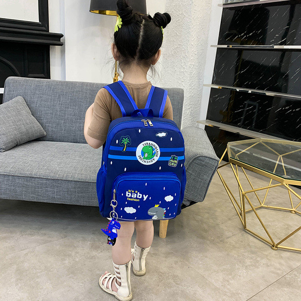 Ikdienas bērnu mugursoma zēniem ar dinozauru