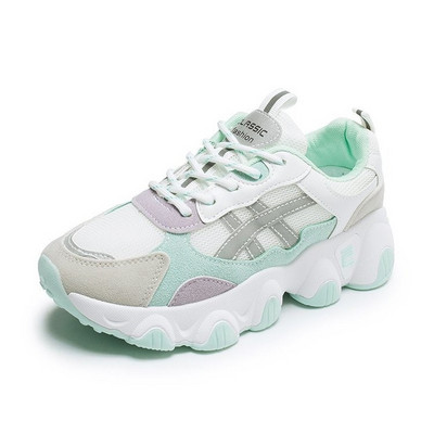 Modern női tornacipő ökobőr elemmel