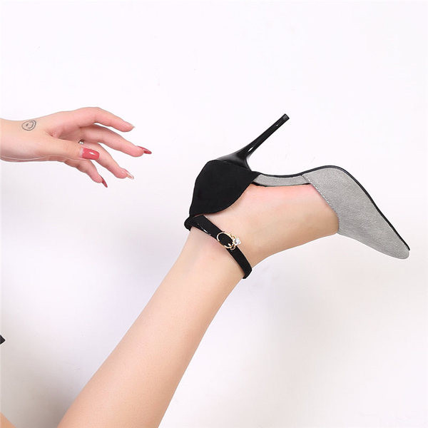 Naiste kõrge kontsaga kingad - terava otsaga mudel