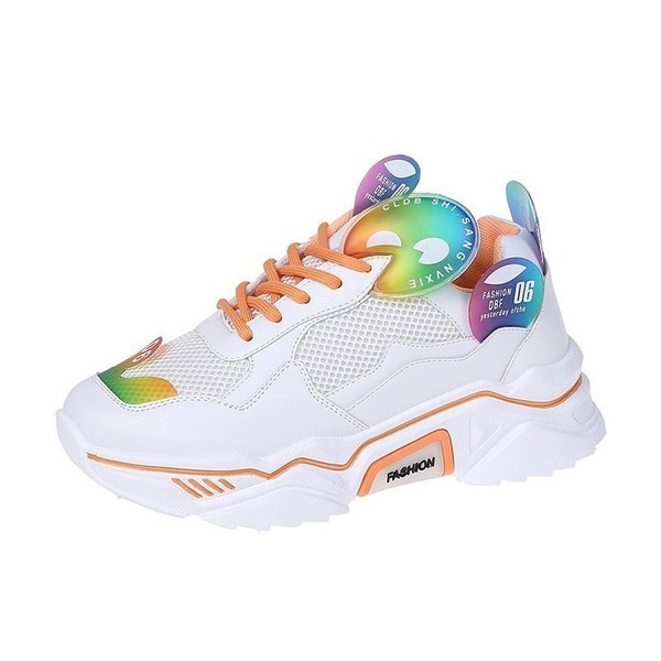 Γυναικεία μοντέρνα αθλητικά παπούτσια με ψηλή σόλα