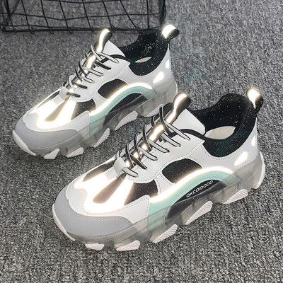 Casual αθλητικά παπούτσια με τραχιά σόλα