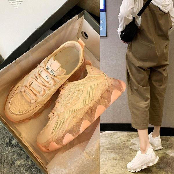 Νέο μοντέλο γυναικεία αθλητικά παπούτσια με λαστιχένια σόλα