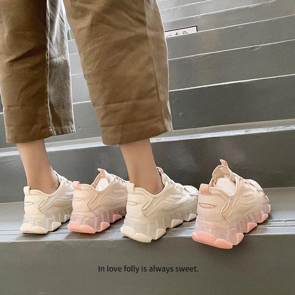 Νέο μοντέλο γυναικεία αθλητικά παπούτσια με λαστιχένια σόλα