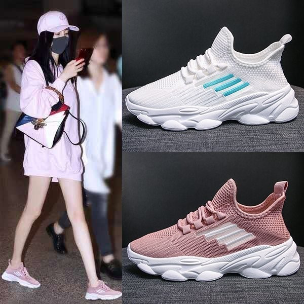 Αθλητικά και casual γυναικεία παπούτσια με τραχιά σόλα