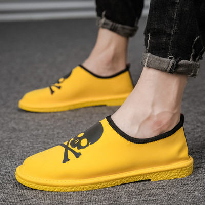 Ανδρικά μοκασίνια με επίπεδη σόλα σε διάφορα χρώματα